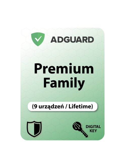 AdGuard Premium Family (9 urządzeń / Lifetime)
