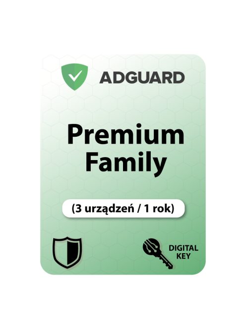 AdGuard Premium Personal (3 urządzeń / 1 rok)