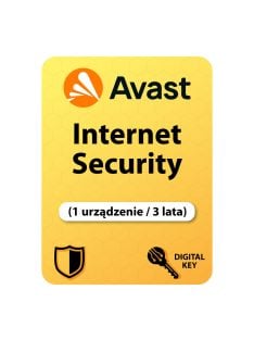 Avast Internet Security (1 urządzeń / 3 lata)
