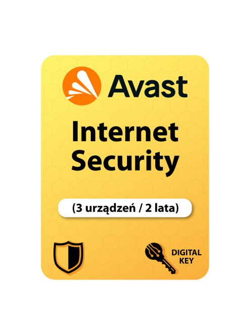 Avast Internet Security (3 urządzeń / 2 lata)