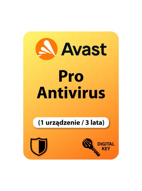 Avast Pro Antivirus (1 urządzeń / 3 lata)