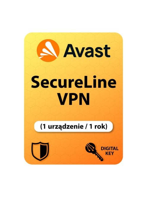 Avast SecureLine VPN (1 urządzeń / 1 rok)