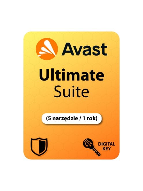 Avast Ultimate (5 urządzeń / 1 rok)