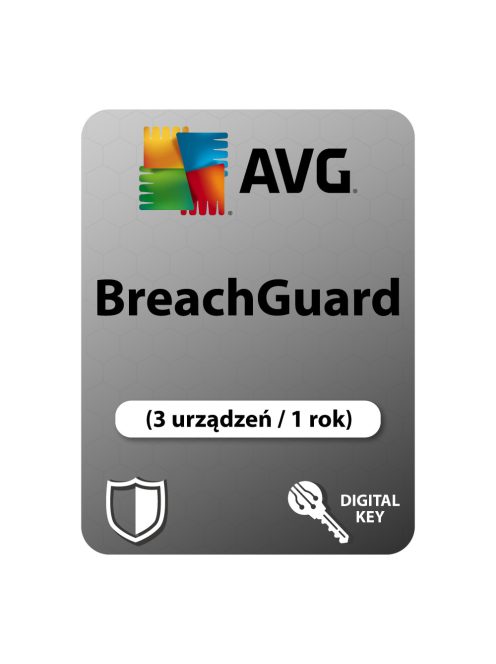 AVG BreachGuard (3 urządzeń / 1 rok)