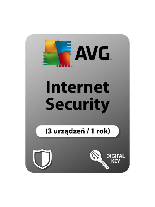 AVG Internet Security (3 urządzeń / 1 rok)