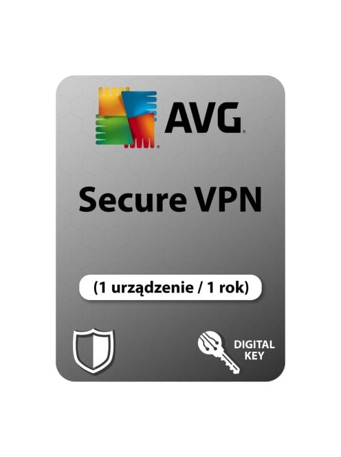 AVG Secure VPN (1 urządzenie / 1 rok)
