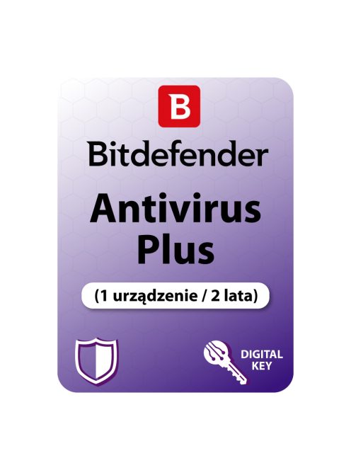 Bitdefender Antivirus Plus (1 urządzenie / 2 lata)