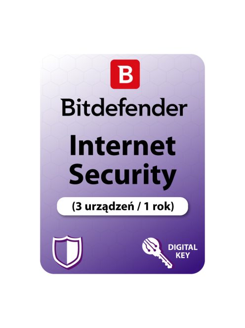 Bitdefender Internet Security (EU) (3 urządzeń / 1 rok)