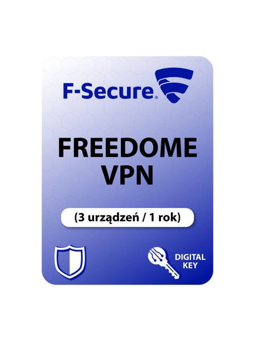 F-Secure Freedome VPN (3 urządzeń / 1 rok)