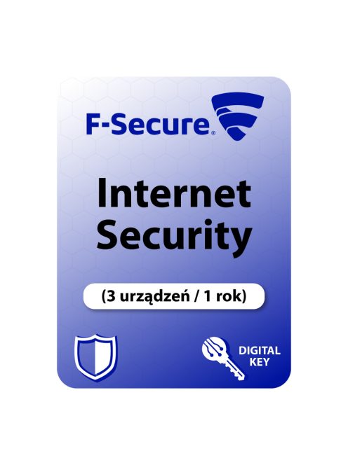 F-Secure Internet Security (3 urządzeń / 1 rok)