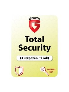G Data Total Security (3 urządzeń / 1 rok)