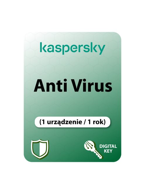 Kaspersky Antivirus (1 urządzeń / 1 rok)