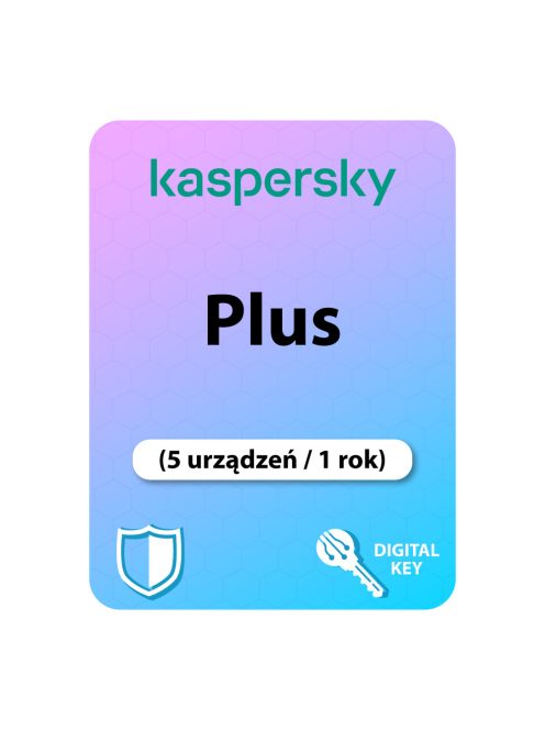 Kaspersky Plus (5 urządzeń/ 1 rok)
