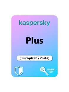 Kaspersky Plus (EU) (3 urządzeń / 2 lata)