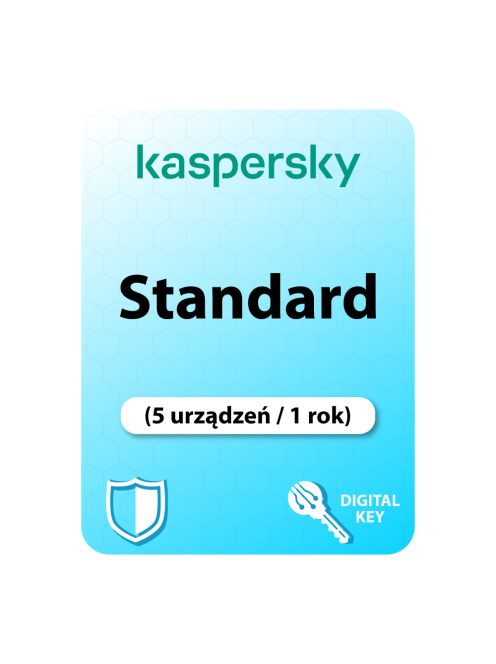 Kaspersky Standard (EU) (5 narzędzie / 1 rok)