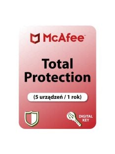 McAfee Total Protection (5 urządzeń / 1 rok)