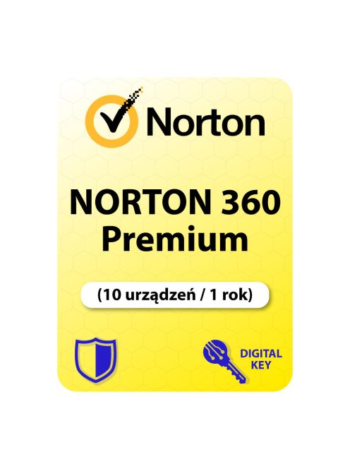 Norton 360 Premium (10 urządzeń / 1 rok)