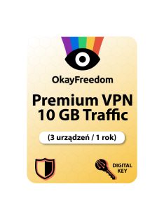 OkayFreedom Premium VPN 10GB Traffic (1 urządzeń / 1 rok)