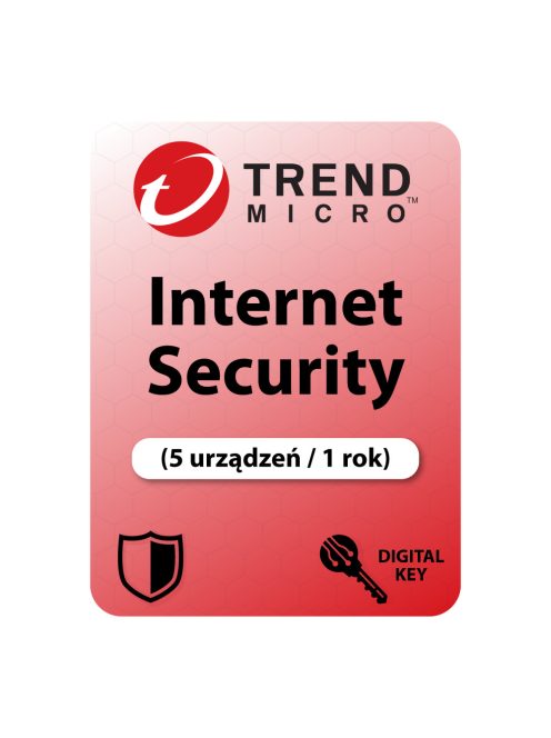 Trend Micro Internet Security (5 urządzeń / 1 rok)