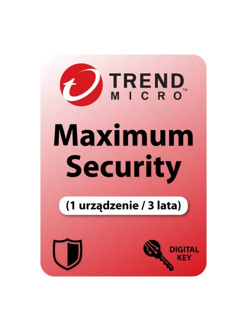 Trend Micro Maximum Security (1 urządzenie / 3 lata)