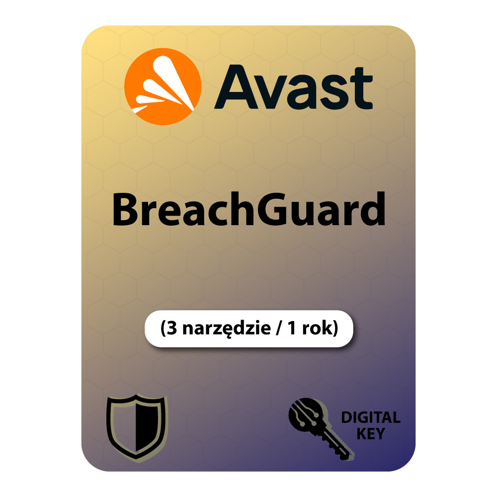 Avast BreachGuard (3 urządzeń / 1 rok)