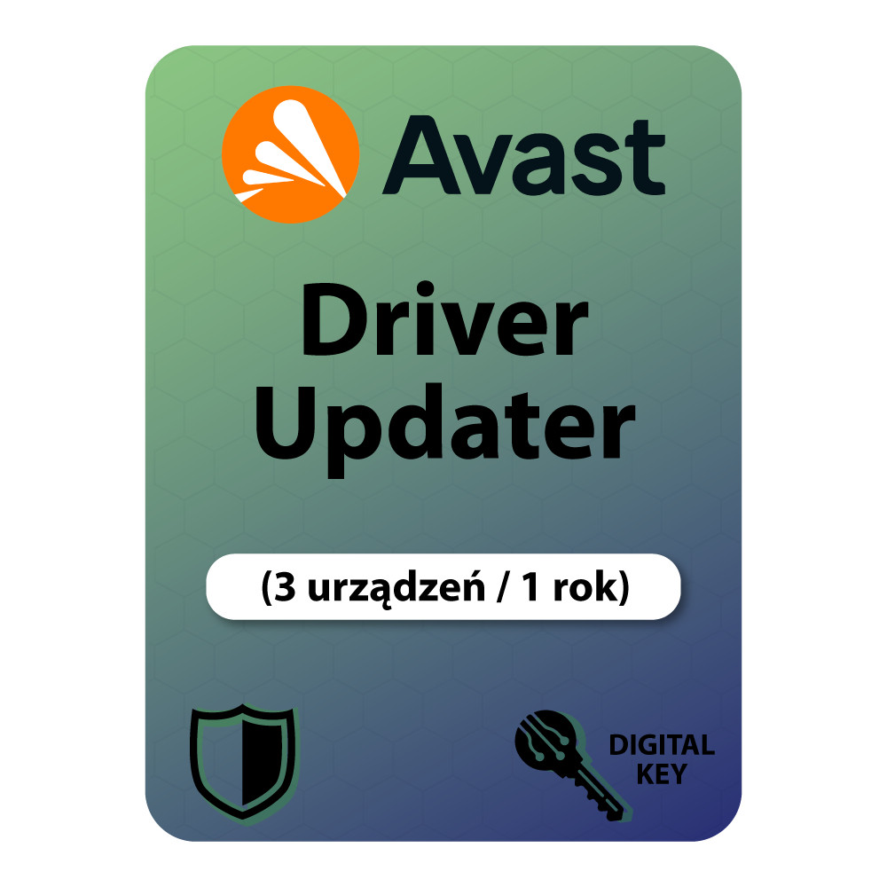Avast Driver Updater (3 urządzeń / 1 rok)