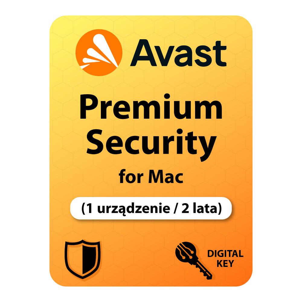 Avast Premium Security for MAC (1 urządzeń / 2 lata)
