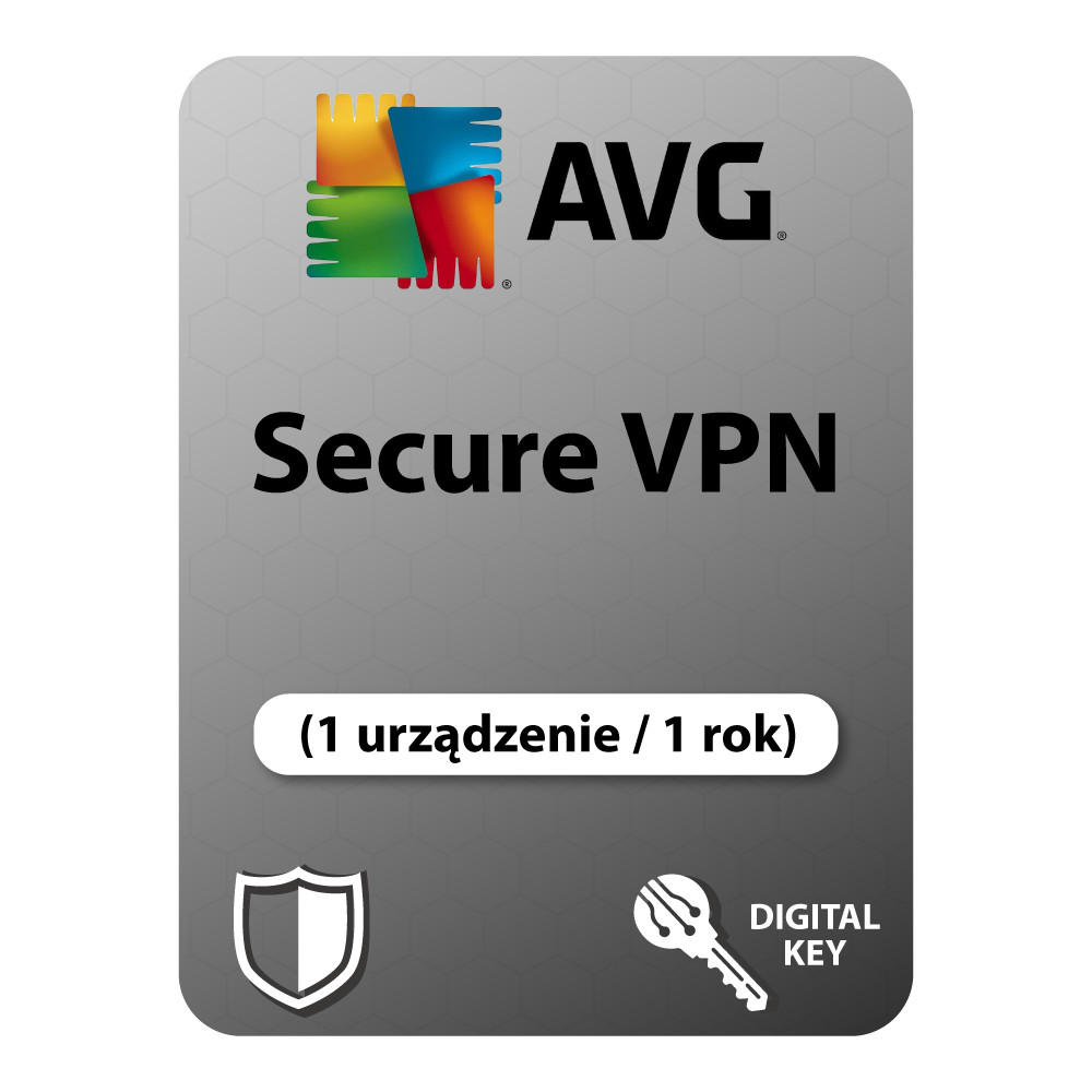 AVG Secure VPN (1 urządzeń / 1 rok)