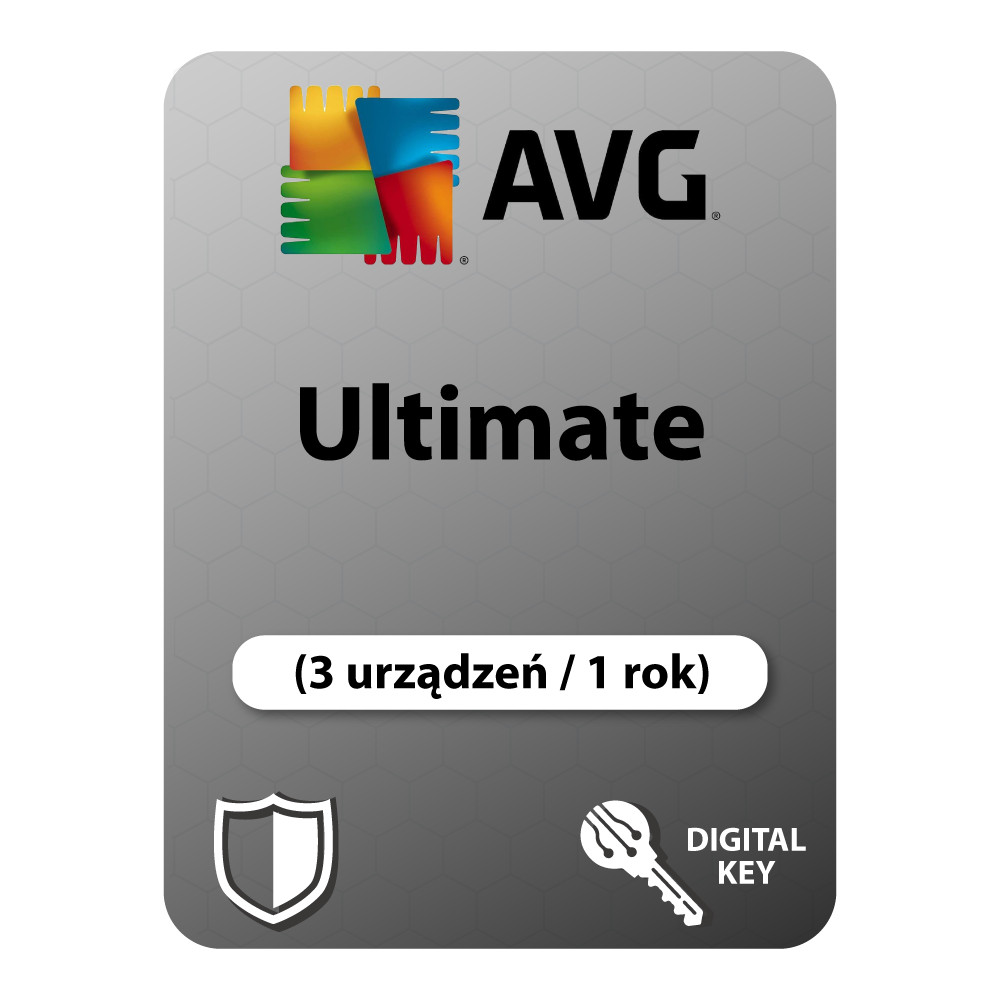 AVG Ultimate (3 urządzeń / 1 rok)
